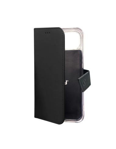 Celly Wally custodia per cellulare 17 cm (6.7") Custodia a borsellino Nero