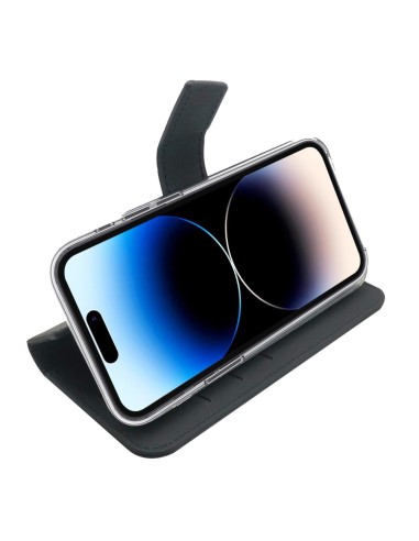 Celly Wally custodia per cellulare 15,5 cm (6.1") Custodia a borsellino Nero