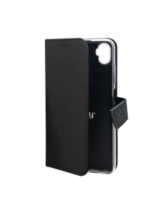 Celly Wally custodia per cellulare 16,8 cm (6.6") Custodia a borsellino Nero