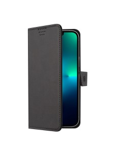 Celly Wallymag custodia per cellulare 17 cm (6.7") Custodia a borsellino Nero