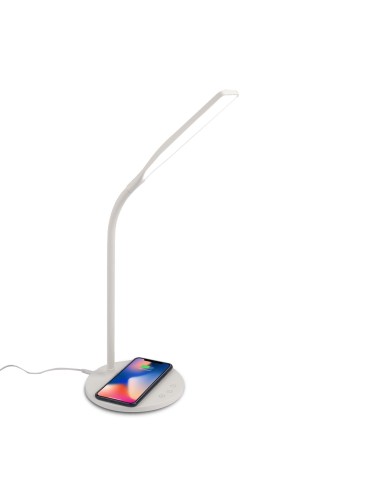 Celly WLLIGHT10WWH Caricabatterie per dispositivi mobili Smartphone Bianco USB Carica wireless Interno