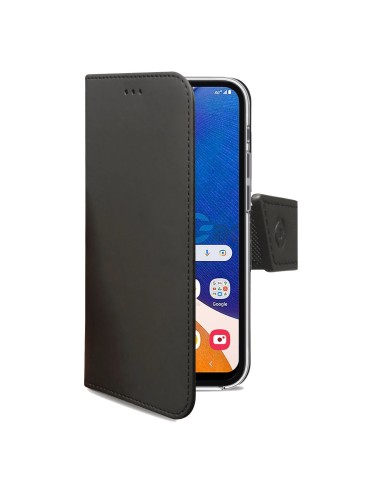 Celly WALLY1035 custodia per cellulare 16,8 cm (6.6") Custodia a borsellino Nero
