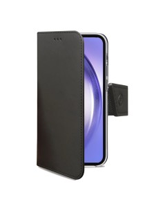 Celly WALLY1037 custodia per cellulare 16,3 cm (6.4") Custodia flip a libro Nero
