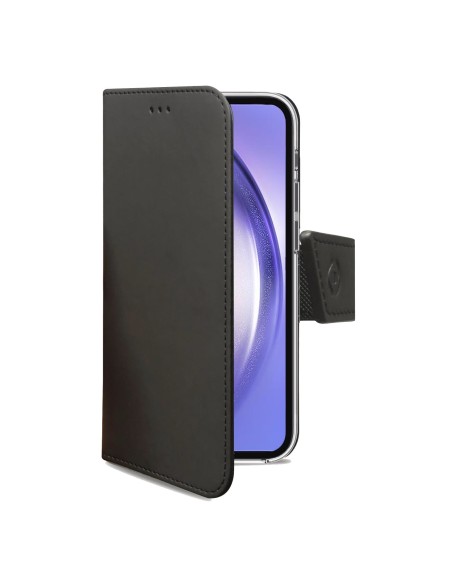 Celly WALLY1037 custodia per cellulare 16,3 cm (6.4") Custodia flip a libro Nero
