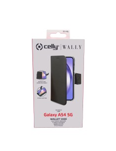 Celly WALLY1037 custodia per cellulare 16,3 cm (6.4") Custodia flip a libro Nero 2