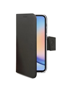 Celly WALLY1036 custodia per cellulare 16,8 cm (6.6") Custodia flip a libro Nero
