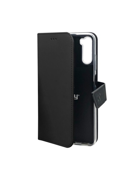 Celly WALLY1036 custodia per cellulare 16,8 cm (6.6") Custodia flip a libro Nero
