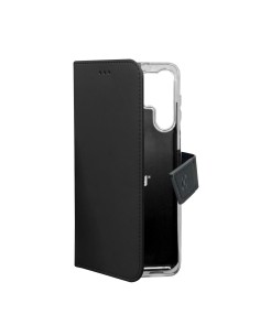 Celly Wally custodia per cellulare 17,3 cm (6.8") Custodia flip a libro Nero