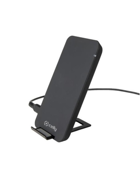 Celly WLFASTSTANDBK Caricabatterie per dispositivi mobili Smartphone Nero dC Carica wireless Interno