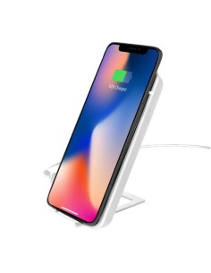 Celly WLFASTSTANDWH Caricabatterie per dispositivi mobili Smartphone Bianco USB Carica wireless Interno 2