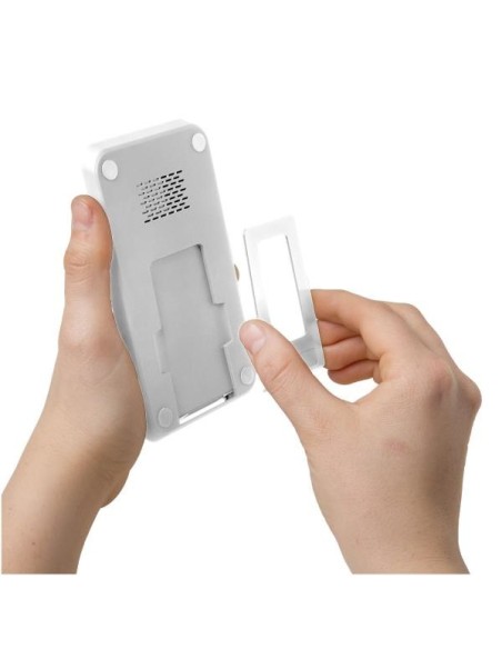Celly WLFASTSTANDWH Caricabatterie per dispositivi mobili Smartphone Bianco USB Carica wireless Interno
