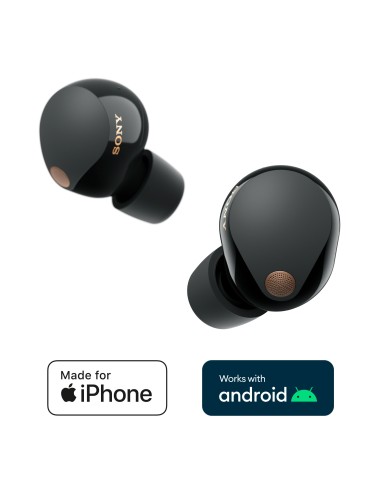 Sony WF-1000XM5 Cuffie Wireless con Noise Cancelling- Durata della batteria fino a 24 ore - Nero