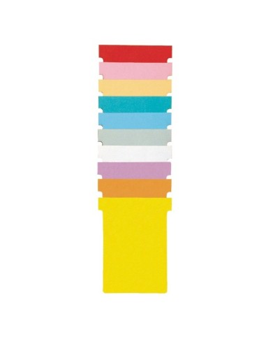 Nobo Schede a T Indice 1 giallo (100)
