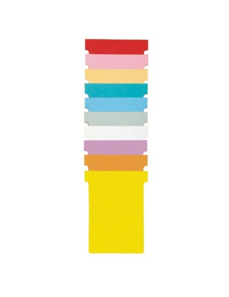 Nobo Schede a T Indice 1 giallo (100)