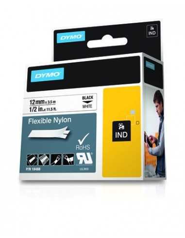 Dymo NASTRO DA 12MMX3.5M NYLON N B D1 RHINOPRO 18488A 0071701184887 MATERIALE DI CONSUMO