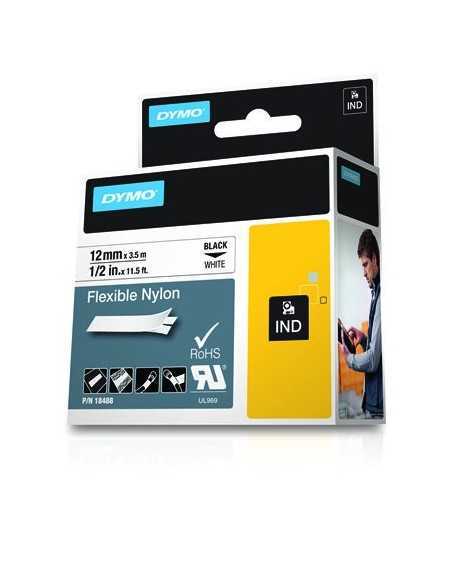 Dymo NASTRO DA 12MMX3.5M NYLON N B D1 RHINOPRO 18488A 0071701184887 MATERIALE DI CONSUMO