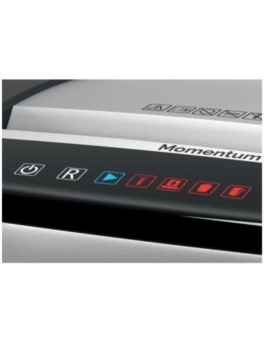 Rexel Momentum X420 distruggi documenti Triturazione incrociata Nero, Argento