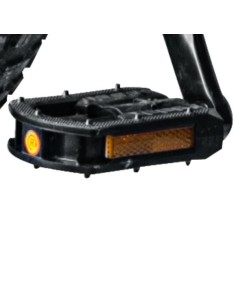 Nilox ZM9SPX80025 pedale per bicicletta Nero