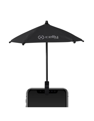 Celly UMBRELLA FOR SMARTPHONE Nero
