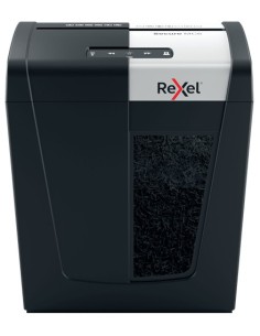 Rexel Secure MC6 distruggi documenti Taglio a frammenti 60 dB Nero, Argento