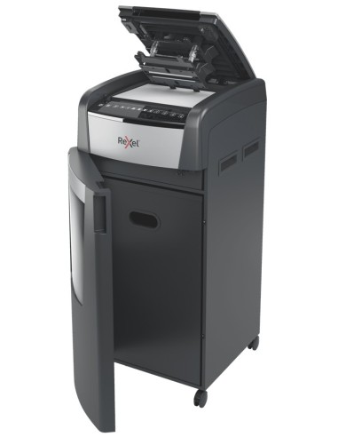 Rexel AutoFeed+ 600M distruggi documenti Taglio a frammenti 55 dB 23 cm Nero, Grigio