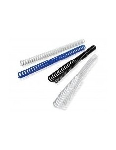 GBC Dorsi ClickBind trasparenti effetto ghiaccio 16 mm (50)