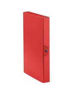 Esselte Eurobox raccoglitore Rosso Cartoncino