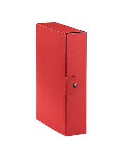 Esselte Eurobox raccoglitore Rosso Cartoncino
