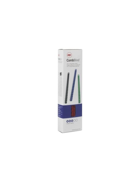 GBC Anelli plastici CombBind bianchi 14 mm (100)