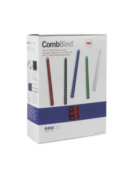GBC Anelli plastici CombBind bianchi 51 mm (50)