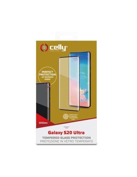 Celly 3DGLASS991BK protezione per lo schermo e il retro dei telefoni cellulari Pellicola proteggischermo trasparente Samsung 1