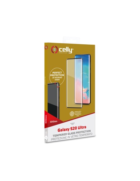 Celly 3DGLASS991BK protezione per lo schermo e il retro dei telefoni cellulari Pellicola proteggischermo trasparente Samsung 1