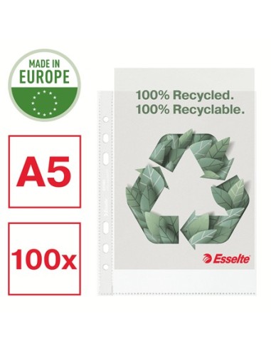 Esselte 627495 foglio di protezione 150 x 210 mm (A5) Polipropilene (PP)