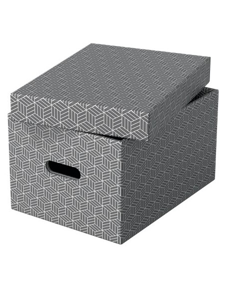 Esselte Aufbewahrungsbox Home M Mittel 3 Stueck Weiss Armadietto portaoggetti Rettangolare Cartoncino Grigio Esselte Aufbewahrungsbox Home M Mittel 3 Stueck Weiss Armadietto portaoggetti Rettangolare Cartoncino Grigio