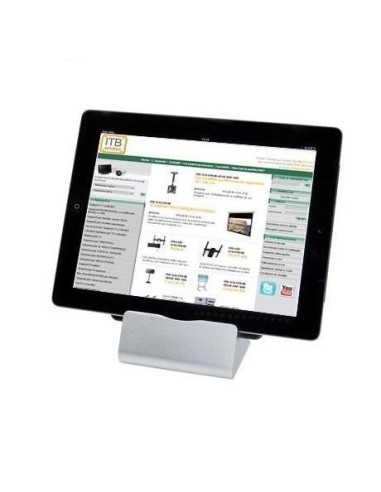 Nilox AMRO19104068 supporto per personal communication Supporto passivo Lettore e-book, Tablet UMPC Nero, Argento