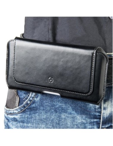 Celly Beltpro XL custodia per cellulare Custodia a fondina Nero