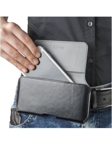 Celly Beltpro XL custodia per cellulare Custodia a fondina Nero