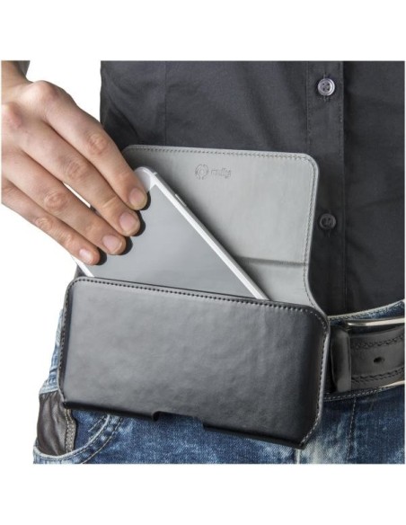 Celly Beltpro XL custodia per cellulare Custodia a fondina Nero