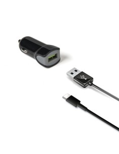 Celly CCUSBTYPEC Caricabatterie per dispositivi mobili Smartphone, Tablet Nero Accendisigari Auto