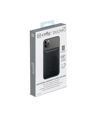 Celly CARDDBK accessorio per smartphone e telefoni cellulari Supporto per carta