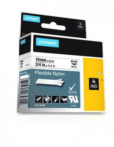 Dymo NASTRO DA 19MMX3.5M NYLON N B D1 RHINOPRO 18489 0071701184894 MATERIALE DI CONSUMO