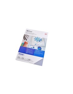 GBC Copertine rilegatura HiClear A4 PVC 240mic ultra trasp (100) 2