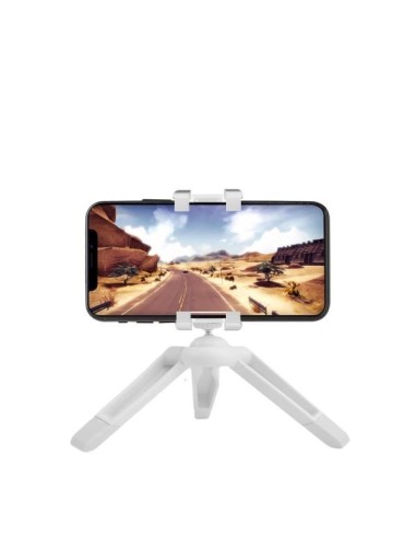 Celly CLICKNANOTRIWH treppiede Smartphone fotocamera di azione 3 gamba gambe Bianco