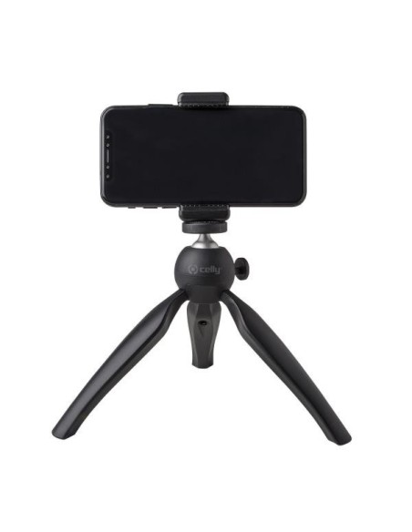 Celly Click Tri treppiede Smartphone macchina fotografica digitale 3 gamba gambe Nero