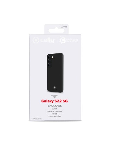 Celly CROMO custodia per cellulare 15,5 cm (6.1") Cover Nero