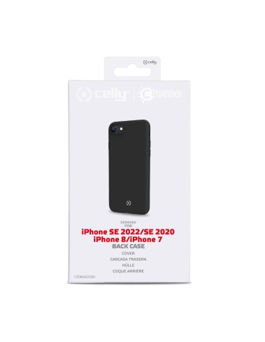 Celly CROMO custodia per cellulare 11,9 cm (4.7") Cover Nero