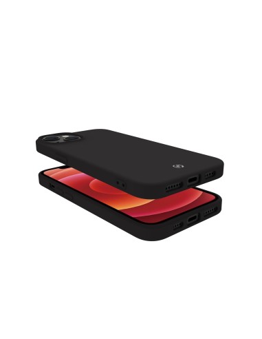 Celly Cromo custodia per cellulare 17 cm (6.7") Cover Nero