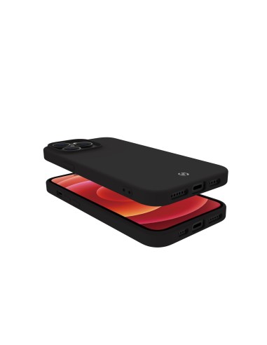 Celly Cromo custodia per cellulare 15,5 cm (6.1") Cover Nero
