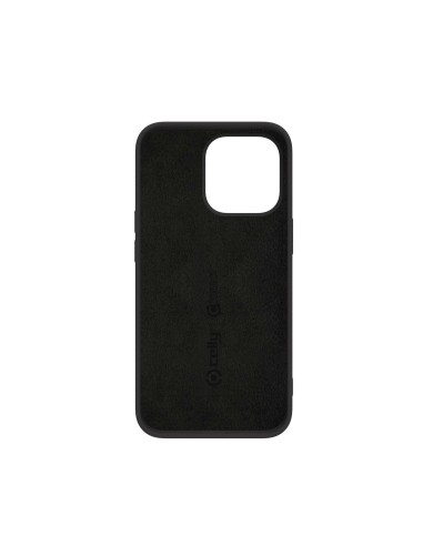 Celly Cromo custodia per cellulare 15,5 cm (6.1") Cover Nero