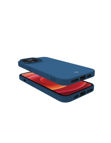 Celly Cromo custodia per cellulare 15,5 cm (6.1") Cover Blu
